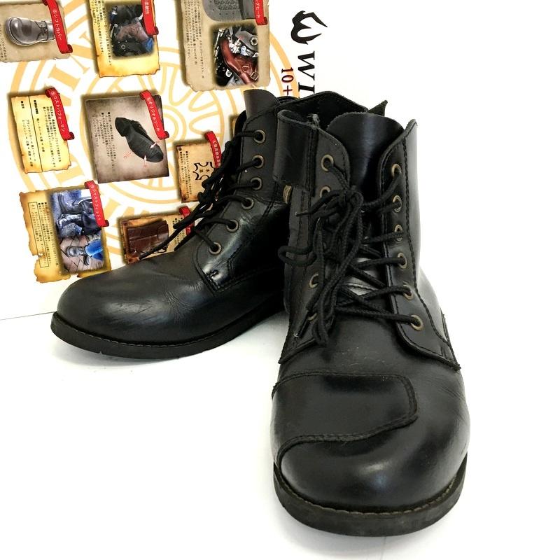 WILD WING ブラックバックルブーツ　27cm WILD WING ブラックバックルブーツ27cm