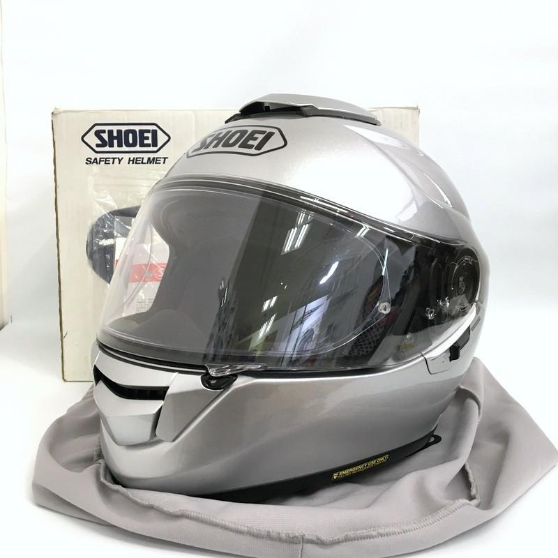 SHOEI GT-Air ライトシルバー Mサイズ インナーバイザー付き