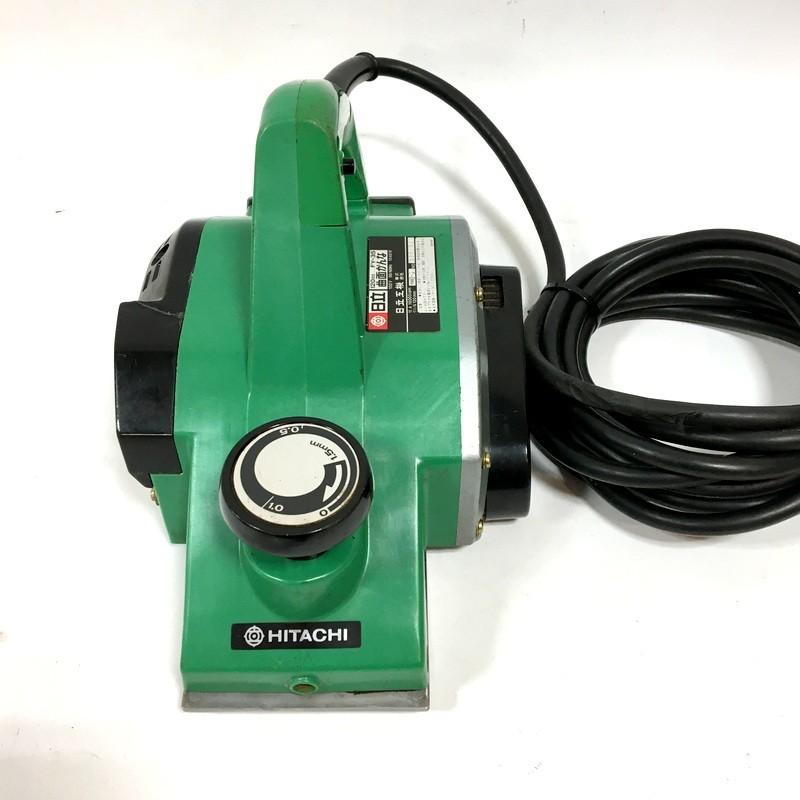 某メーカー 日立 120mm 大工道具 電気カンナ 研磨機 研削 FY-35 曲面カンナ 工具/メンテナンス