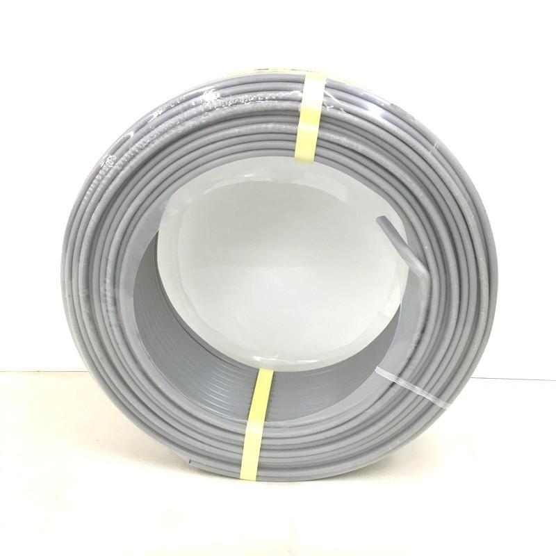 富士電線工業 VVFケーブル 2×2.0mm 灰色 100m 黒白 600Vビニル絶縁