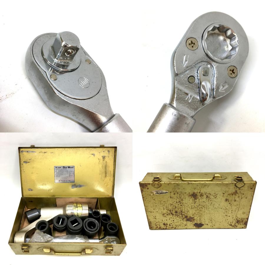Pa man パーマン Gear Wrench ギアレンチ ソケット付 パワーレンチ