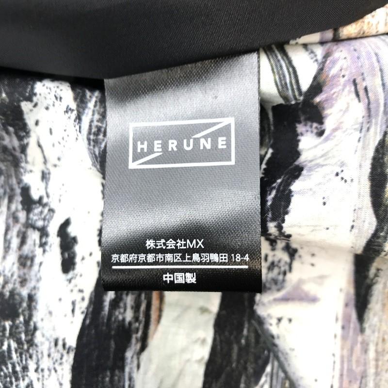 未使用 HERUNE マニングHRパーカージャケット HRN-014 MANNING HR
