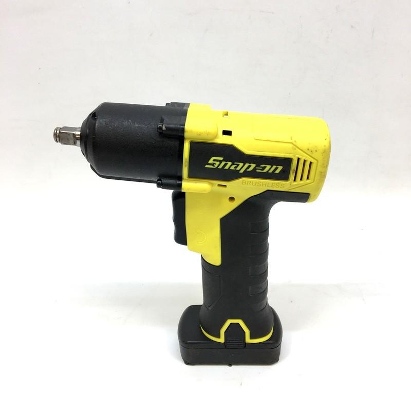 【久留米】【引き取り限定】【中古品】Snap-on スナップオン CT861GM インパクトレンチ バッテリー(7.2V/14.4V-2.5Ah)×1・充電器付き ※比較的美品 Snap-on スナップオン 工具 締め付け工具 インパクトレンチ CT861G