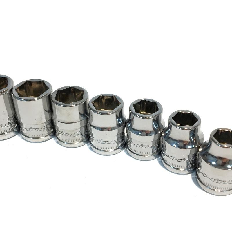 Snap-on スナップオン 3/8シャローソケットセット YFSM 8-19mm Snap-on スナップオン 3/8シャローソケットセット YFSM 8-19mm
