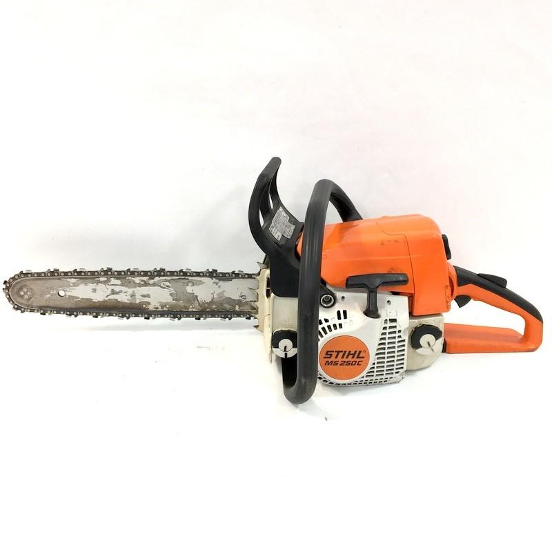 STIHL スチール エンジンチェンソー MS250C / MS 250 C-BE エンジン式 
