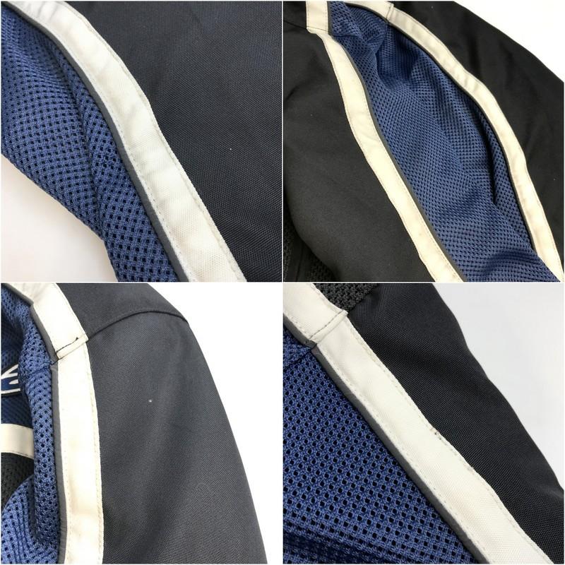 アルパインスターズ　 メッシュジャケット　2XL ブラック×ネイビー アルパインスターズ メッシュジャケット メンズ ブラック ブルー