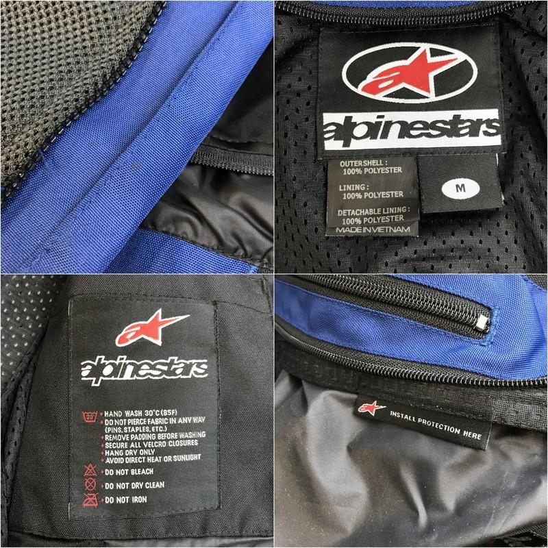 アルパインスターズ　 メッシュジャケット　2XL ブラック×ネイビー 2025年最新】Yahoo!オークション -アルパインスターズ メッシュ