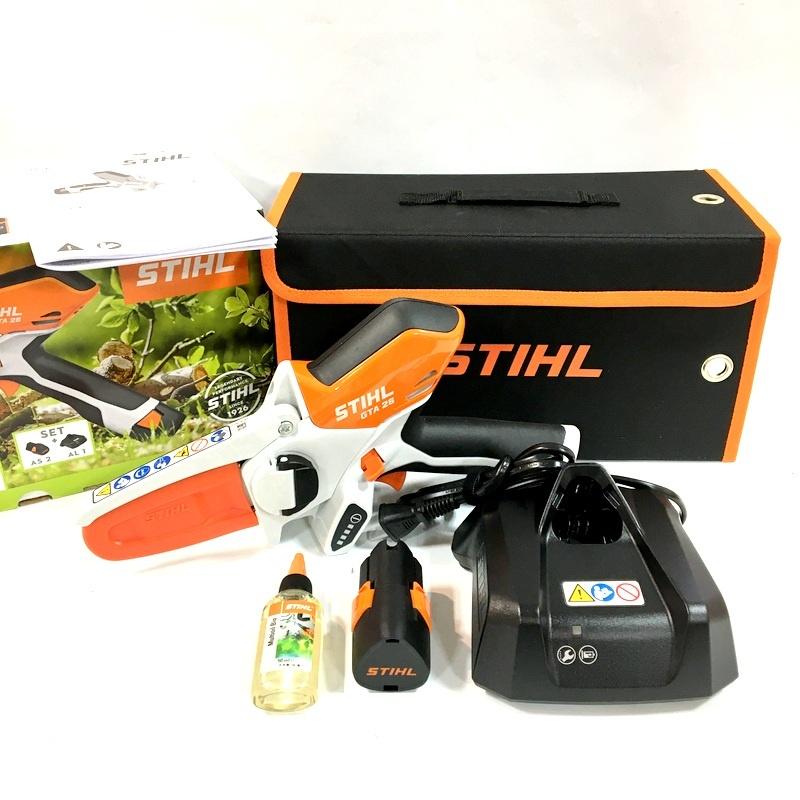 STIHL スチール バッテリーガーデンカッター GTA26 バッテリー・充電器