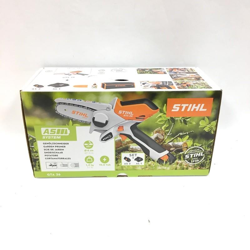 STIHL スチール バッテリーガーデンカッター GTA26 バッテリー・充電器