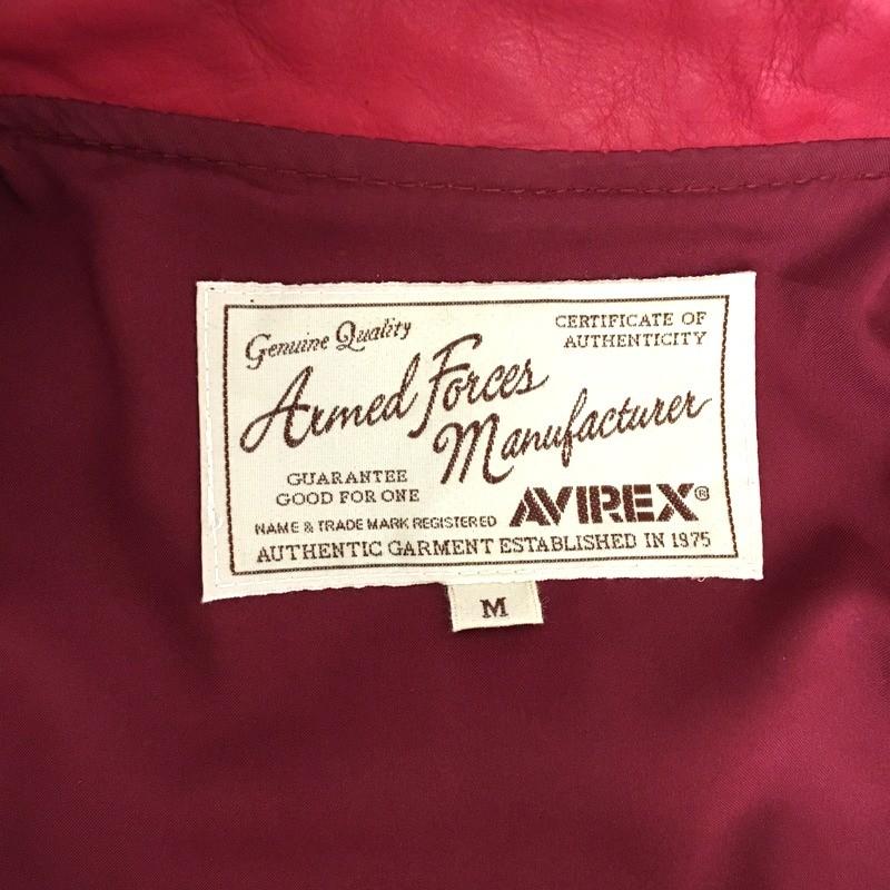AVIREX（アヴィレックス） AVIREX 6151069 レザージャケット ワイン