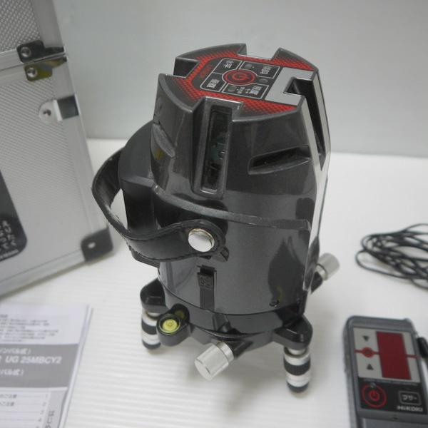 ✨日立工機　中古　UG25U2　レーザー墨出し器　本体＋ケース✨うるま市田場✨ 日立工機 HITACHI レーザー墨出し器 UG25SH－中古機械工具・電動工具の