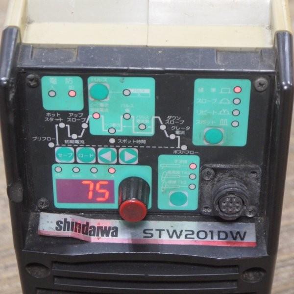 新ダイワ デジタル直流TIG溶接機 STW201DW 単相100V/200V兼用 新ダイワ デジタル直流TIG溶接機 STW201DW 単相100V/200V兼用