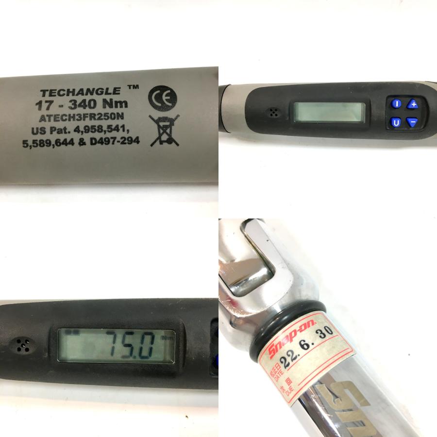 Snap-on（スナップオン） 1/2 デジタルトルクレンチ ATECH3FR250N 17 