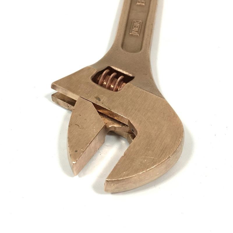 日本ガイシ ベアロン 防爆モンキーレンチ 250mm ハンドツール 中古工具