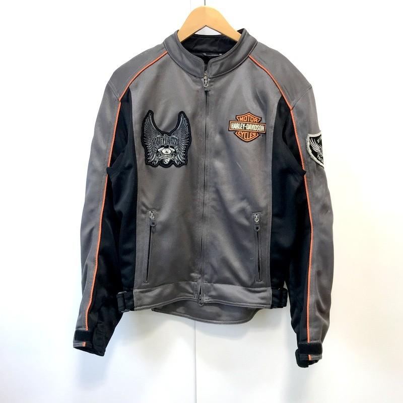 Harley-Davidson メッシュジャケット グレー ハーレーダビッドソン