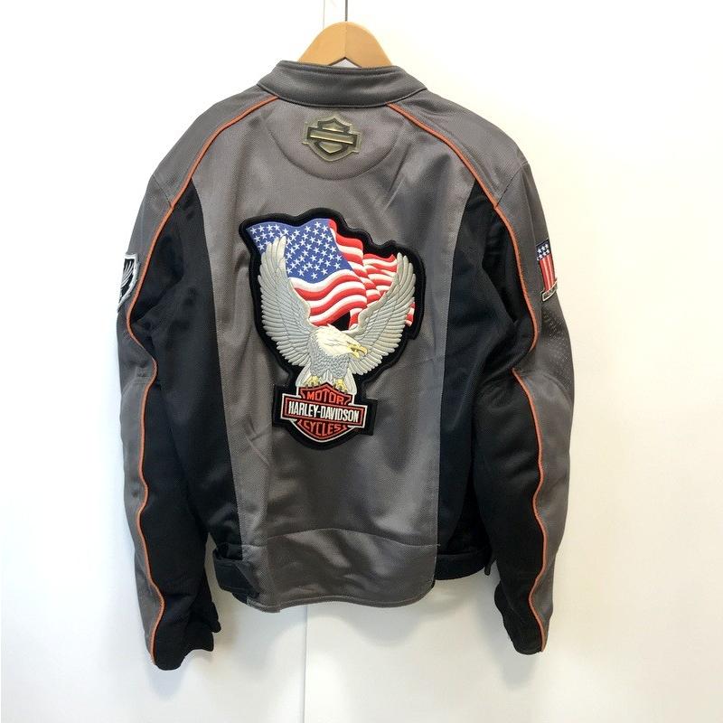 【Mサイズ 】HARLEY-DAVIDSON メッシュ ライダースジャケット Harley Davidson（ハーレー・ダビッドソン） プロテクター付き