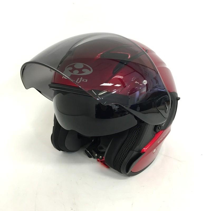 KABUTO エクシード　レッド ジェットヘルメット EXCEED OGK KABUTO EXCEED2 オートバイ用 ジェットヘルメット