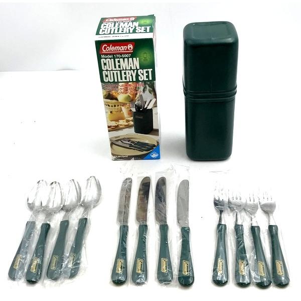 USED・Coleman・コールマン・食器＆カトラリーセット Amazon | Coleman(コールマン) ステンレスカトラリーセット