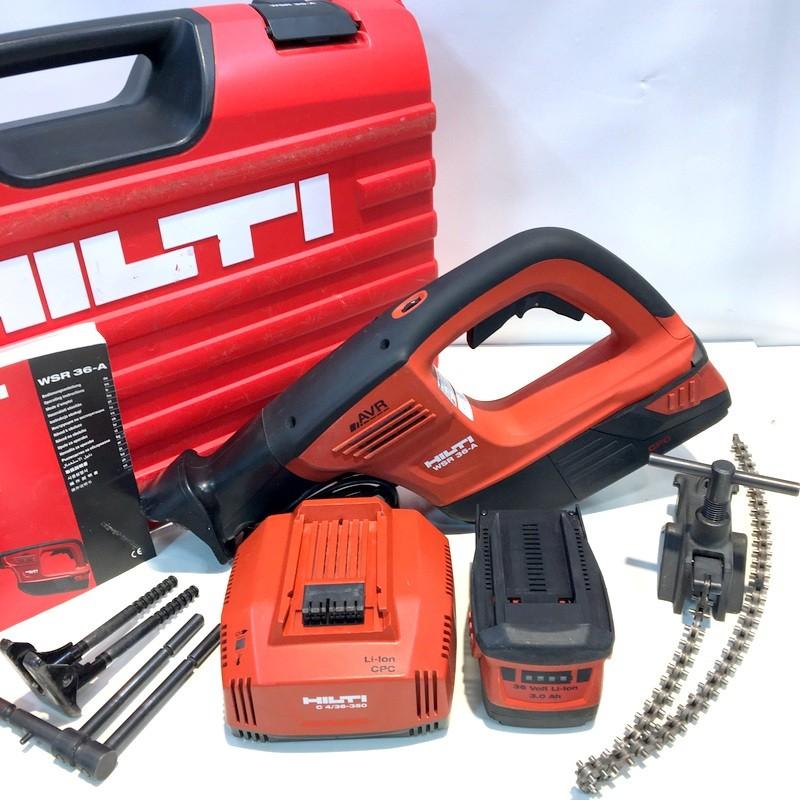 HILTI ヒルティ 充電式レシプロソー WSR-36A フルセット 切断機 電動 