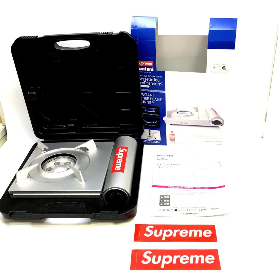 supreme x Iwatani EcoPremium ポータブルバーナー Supreme x Iwatani シュプリーム イワタニ ポータブル ブタン ストーブ