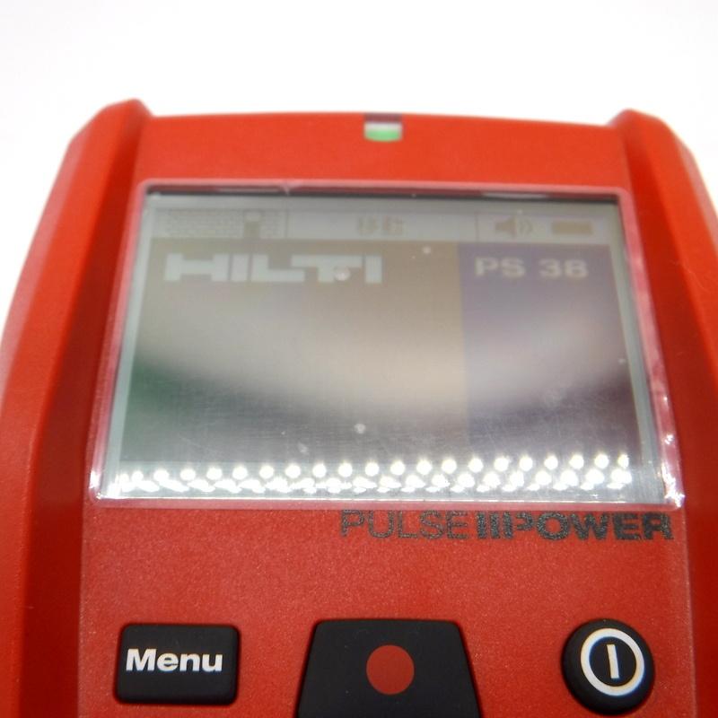 HILTI ヒルティ マルチ探知機 PS38 コンクリート間仕切り壁 穴あけ前 
