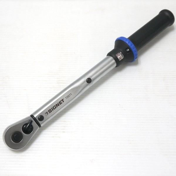 SIGNET 3/8DR トルクレンチ 72071 美品 プレセット形 差込角9.5mm 