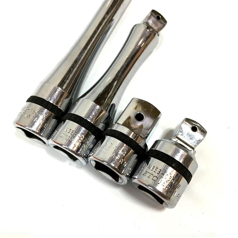 ネプロス ケーティーシー ウォブルエクステンションバー NBE3-150JW NBE3-075JW NBE3-030JW ソケットアダプター NBA34 ハンドツール KTC NEPROS △DW2714 | nepros | 04