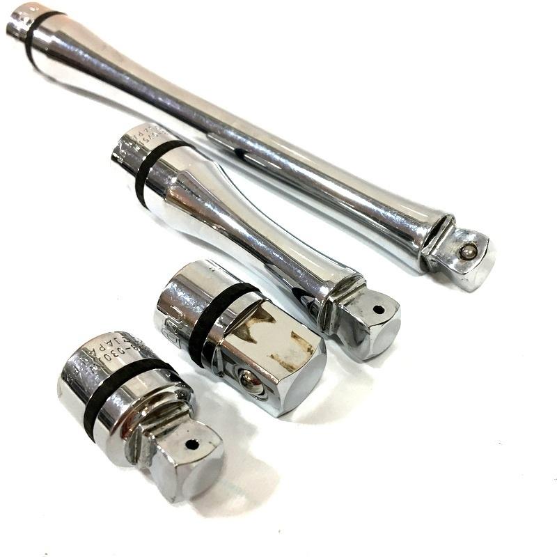 ネプロス ケーティーシー ウォブルエクステンションバー NBE3-150JW NBE3-075JW NBE3-030JW ソケットアダプター NBA34 ハンドツール KTC NEPROS △DW2714 | nepros | 05