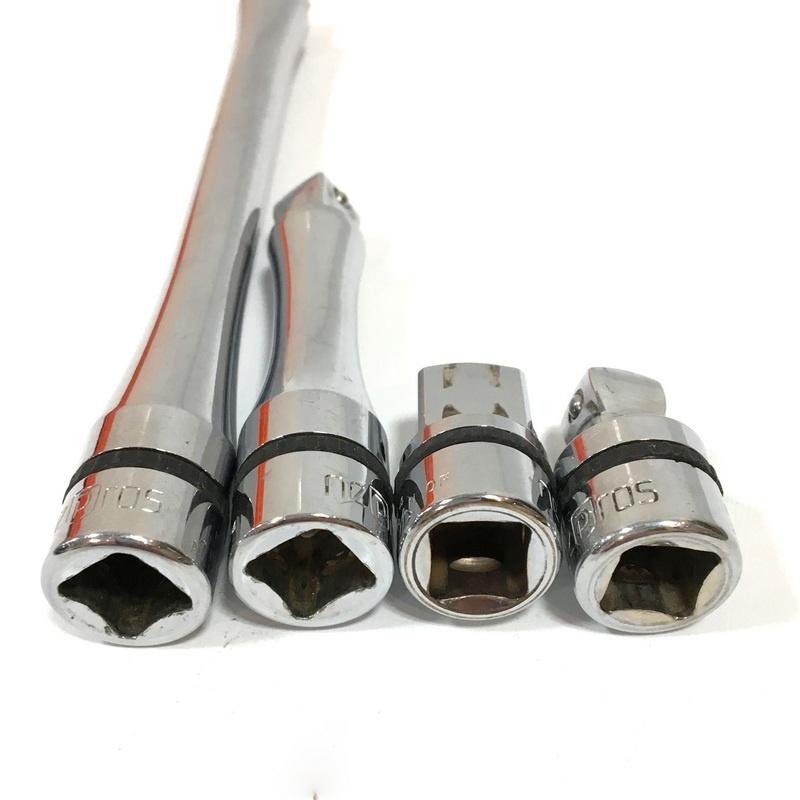 ネプロス ケーティーシー ウォブルエクステンションバー NBE3-150JW NBE3-075JW NBE3-030JW ソケットアダプター NBA34 ハンドツール KTC NEPROS △DW2714 | nepros | 06