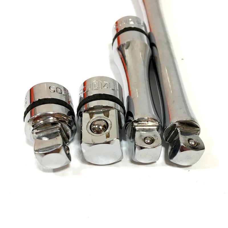 ネプロス ケーティーシー ウォブルエクステンションバー NBE3-150JW NBE3-075JW NBE3-030JW ソケットアダプター NBA34 ハンドツール KTC NEPROS △DW2714 | nepros | 07