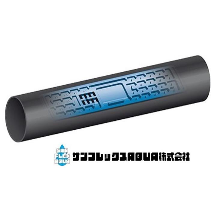 点滴灌水チューブP1-M10S-1000 10cm ピッチ 1.1L/ 時 1000m 巻 : 散水 