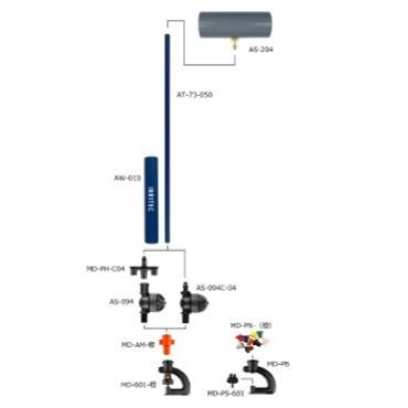 イリテック塩ビハンガーセットSH-601-050-XX-30mm |  | 03