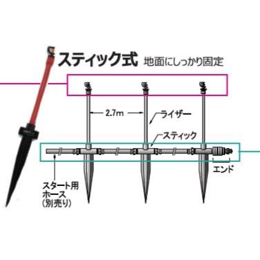 育苗灌水用 スプリンクラーセット SP-25AQ　 7本 |  | 01