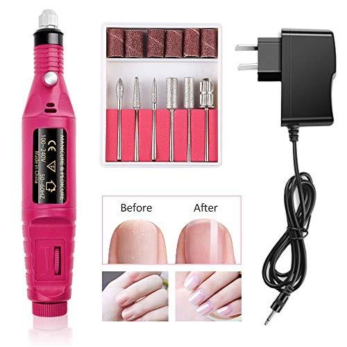ネイルマシン 電動ネイルケア セット かかとケア 爪やすり 甘皮処理 角質除去 細い磨き 電動爪切り ネイルドリル 美しい素爪と指先 6種 Flara Sagaretxe Net