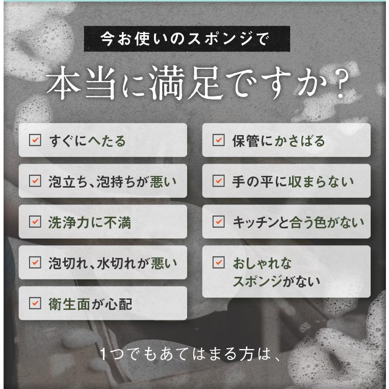 サンサンスポンジ キッチンスポンジ 1個 台所用中性洗剤 サンセブンハイアール 100g お試し 1000円セット スポンジ 食器洗いキッチン【公式ストア】 | サンサンスポンジ | 03