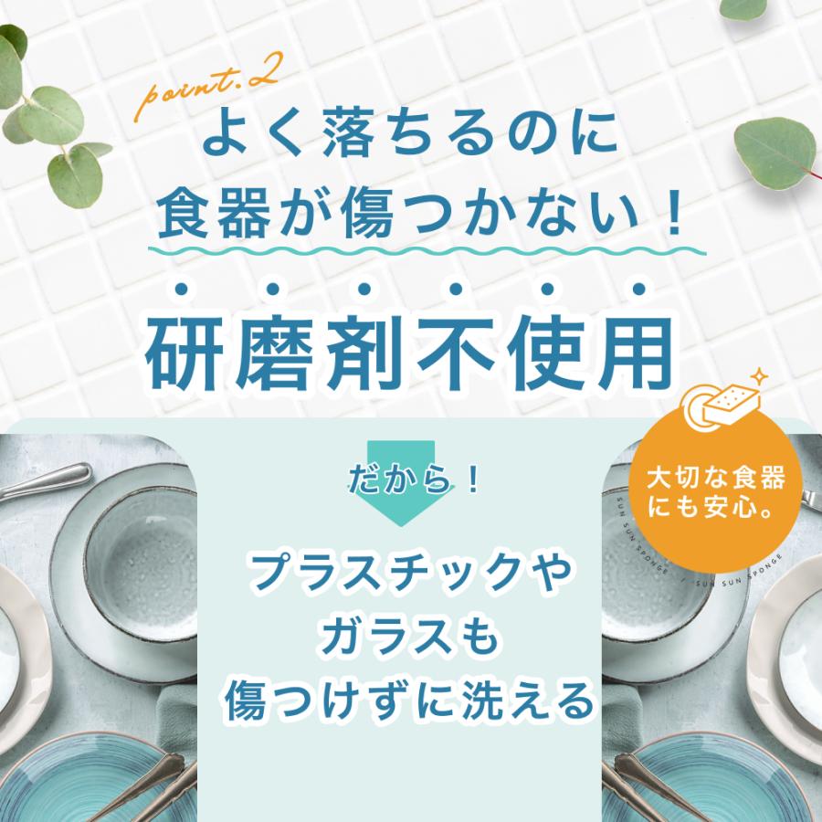 サンサンスポンジ キッチンスポンジ スポンジ 8個セット 色が選べる 食器洗い 食器 皿洗い キッチン 台所 送料無料【公式ストア】｜sunsunsponge｜20