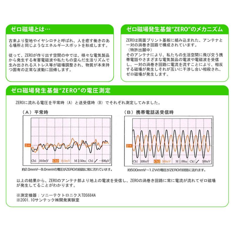 DZ8800 ZERO磁場 電磁波防止シール キャラクター 日本製 ゼロ磁場