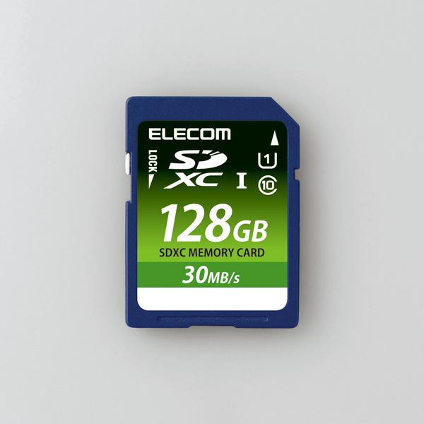 ELECOM（エレコム） SDカード 128GB MF-FS128GU11LRA SDXCメモリー