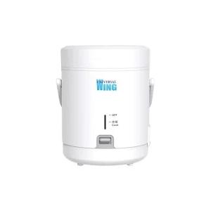新品未使用　海外　国内　UNIVERSAL WING URC-1.5M 炊飯器 海外・国内対応 小型炊飯器 1.5合炊き 電圧自動切換 URC-1.5M AC100