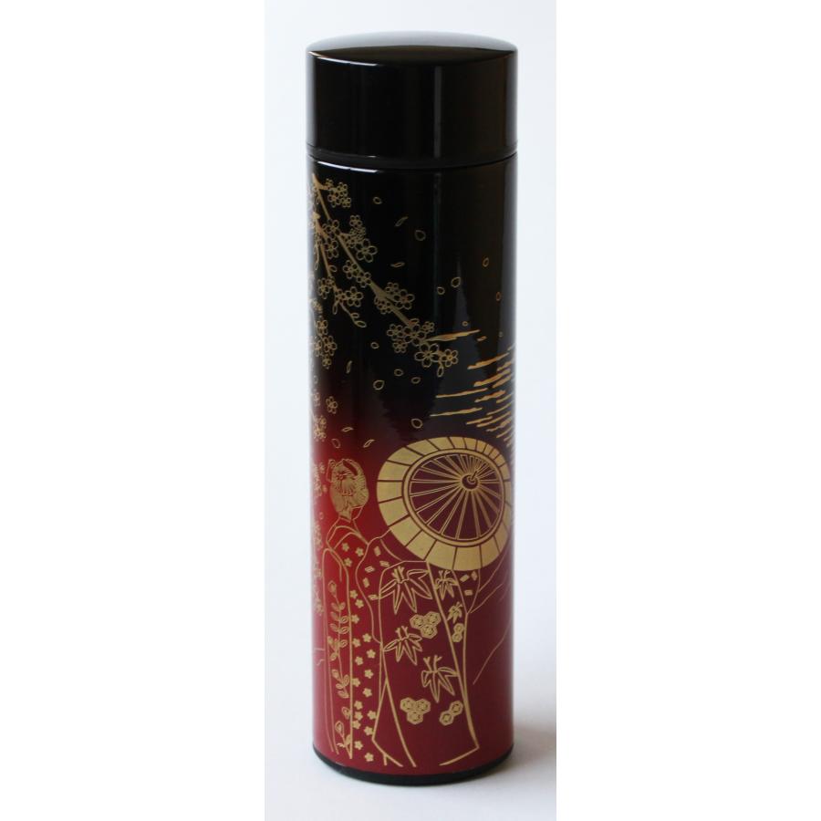 縁音 ENNE 和風 マグボトル 日本製 450ml 舞妓 山中塗 : サンサン