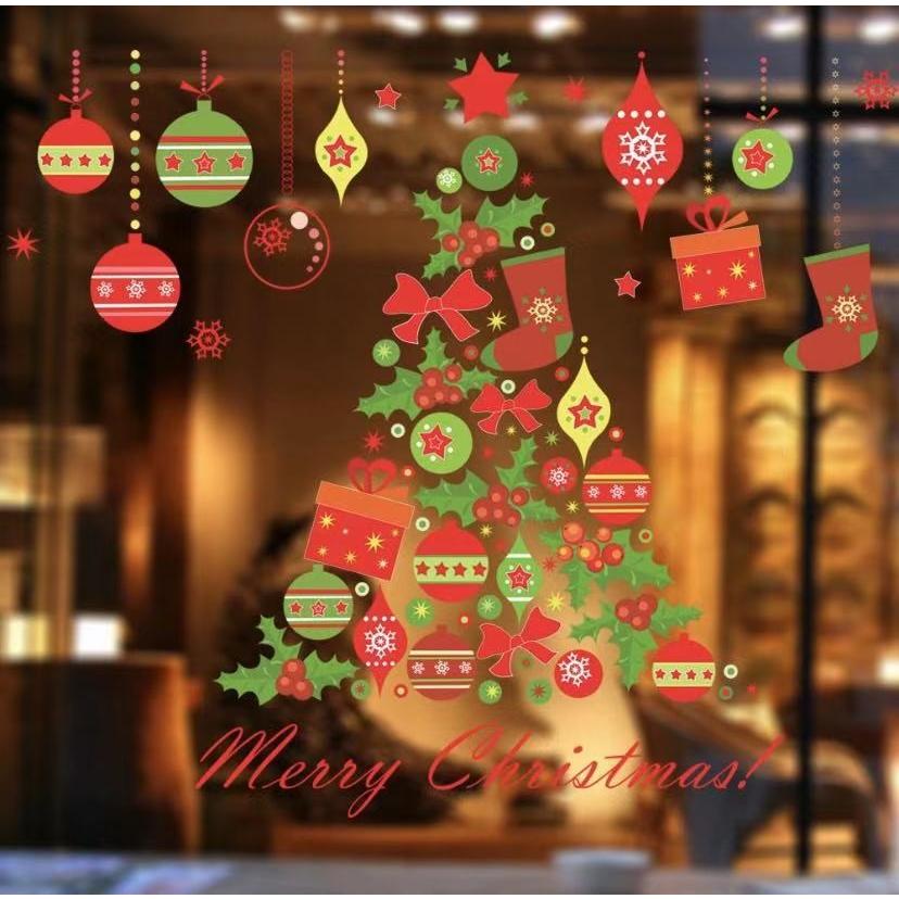 ウォールステッカー クリスマス ツリー  　C07　飾り　おしゃれ   50×70　家庭店舗飾り 貼るだけ簡単  ウォールシール プレゼント飾り｜sunsway-onlineshop｜02