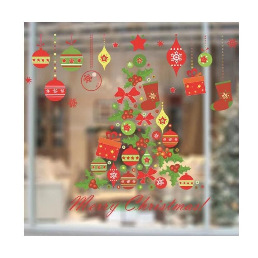 ウォールステッカー クリスマス ツリー  　C07　飾り　おしゃれ   50×70　家庭店舗飾り 貼るだけ簡単  ウォールシール プレゼント飾り｜sunsway-onlineshop｜03