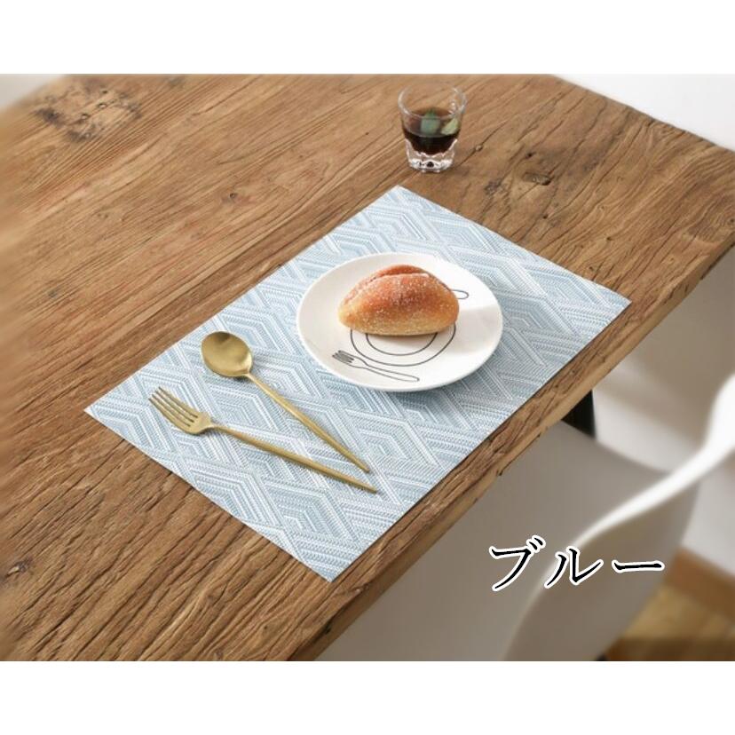 ランチョンマット P03 おしゃれ 模様替え 4枚 セット 北欧 水洗い可