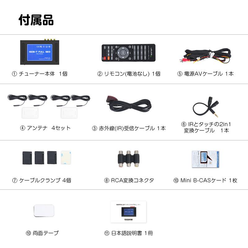 地デジチューナー 車載 4×4 EONON V0051(A500) フルセグ 地デジチューナー 車載 4×4 EONON V0051(A500) フルセグ