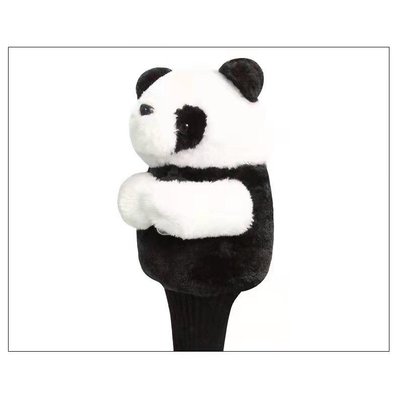ゴルフドライバーカバー ヘッドカバー PANDAパンダ仕様 ゴルフクラブヘッドカバー ゴルフウッドカバー セットゴルフドライバーカバー