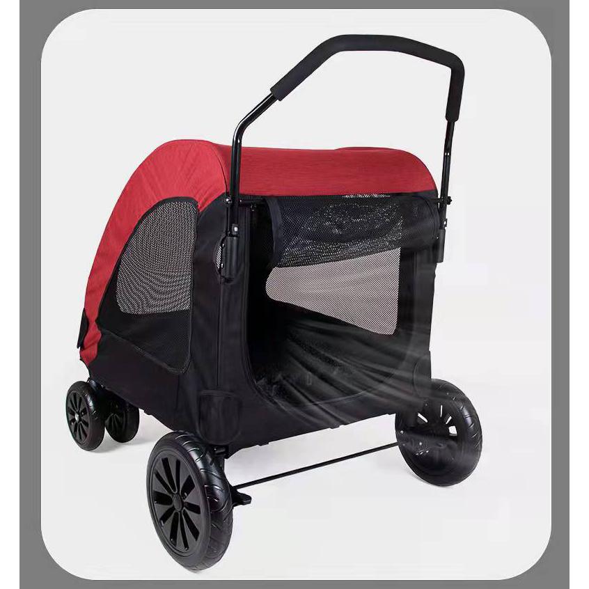 ペットカート 4輪 中型犬〜大型犬 多頭用 対面式 自立式 折りたたみ ペットカート ペット用 バギー 犬 キャリーカート 猫用 キャリーカート キャリーバッグ キャリーカート ペットカート 折りたたみ 4輪 中型犬 大型犬 多頭用 対面式 自立式 ペット用 バギー 犬 猫用 キャリーバッグ