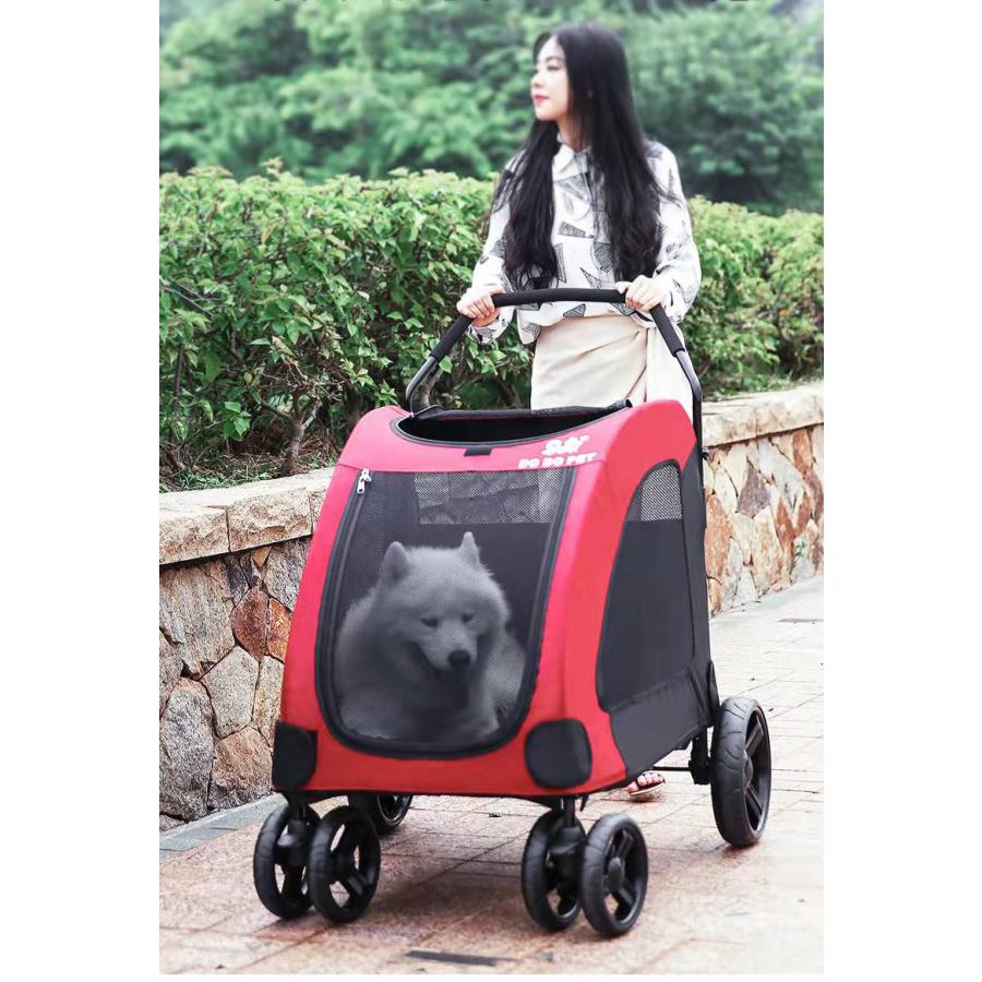 ペットカート 4輪 中型犬〜大型犬 多頭用 対面式 自立式 折りたたみ ペットカート ペット用 バギー 犬 キャリーカート 猫用 キャリーカート キャリーバッグ キャリーカート ペットカート 折りたたみ 4輪 中型犬 大型犬 多頭用 対面式 自立式 ペット用 バギー 犬 猫用 キャリーバッグ