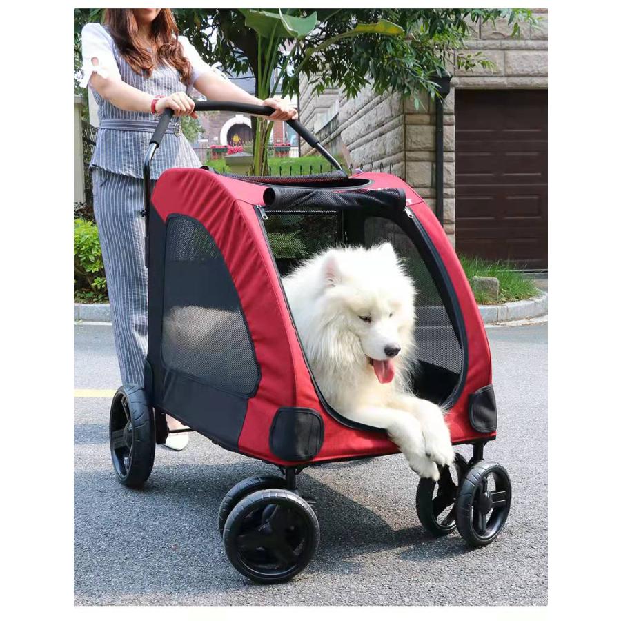 ペットカート 4輪 中型犬〜大型犬 多頭用 対面式 自立式 折りたたみ ペットカート ペット用 バギー 犬 キャリーカート 猫用 キャリーカート キャリーバッグ キャリーカート ペットカート 折りたたみ 4輪 中型犬 大型犬 多頭用 対面式 自立式 ペット用 バギー 犬 猫用 キャリーバッグ
