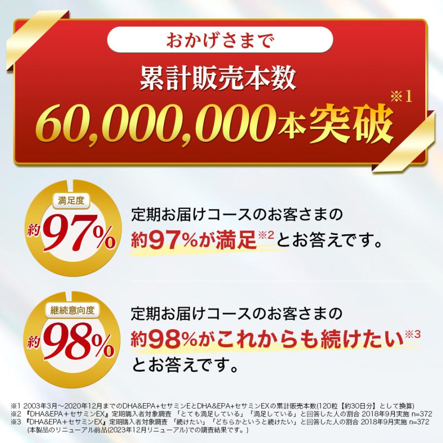 セサミンDHA サントリーウエルネス DHA&EPA＋セサミンEX オメガ脂肪酸 56粒(約14日