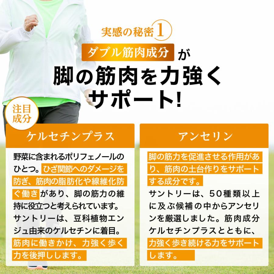サントリーウエルネス ロコモア ひざ サプリ 180粒＋360粒(約3ヶ月分